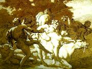 le cortege de silene Theodore   Gericault